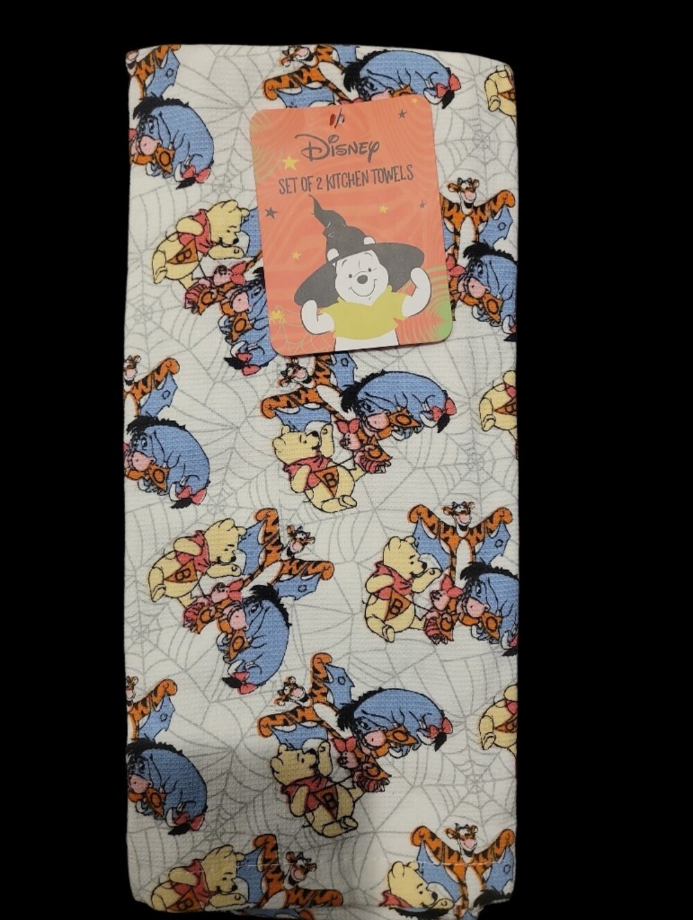 Winnie the Pooh & Friends Halloween  2pk Kitchen Towels
